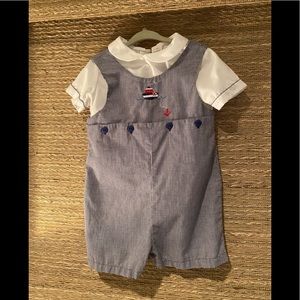 Petit Ami boys romper and shirt